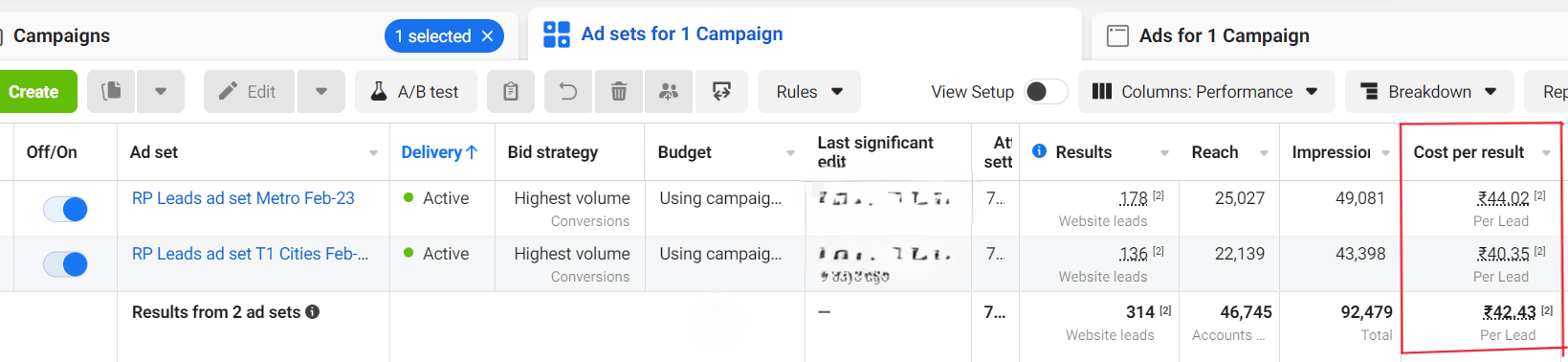 FB ads Performence 5 Multi Targeting Ads for Low CPL